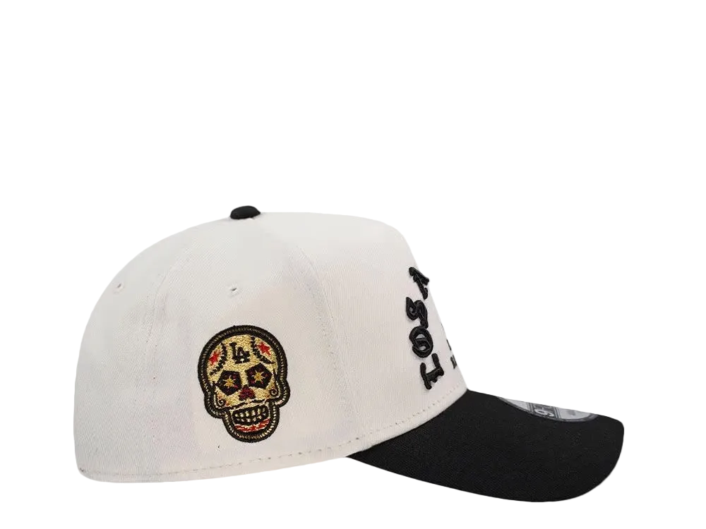 LA Dodgers Metallic Skull