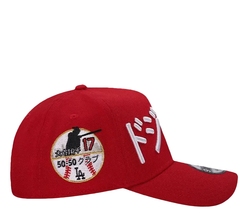 LA Dodgers Ohtani Kanji Red Prime