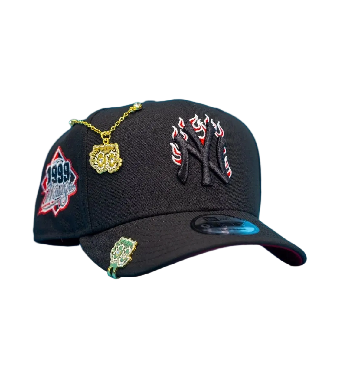 NY Yankees Blackout Flame (No incluye pines)