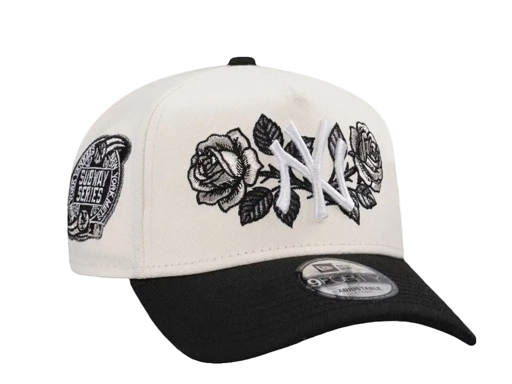 NY Yankees Chrome Rose