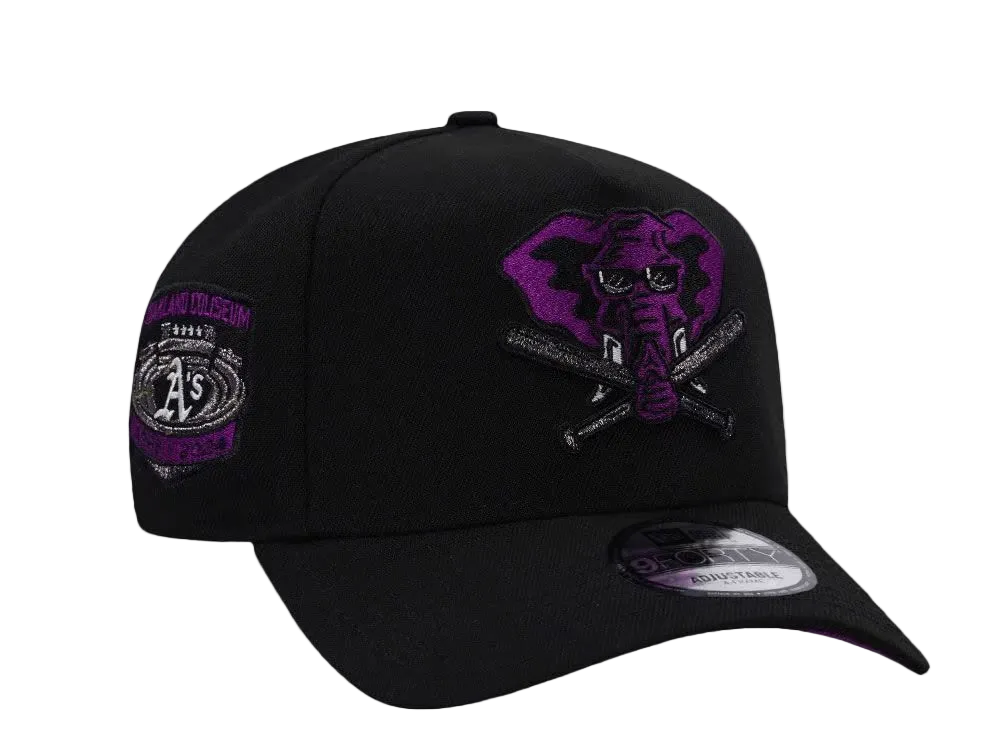 Oakland Athletics Black Magenta
